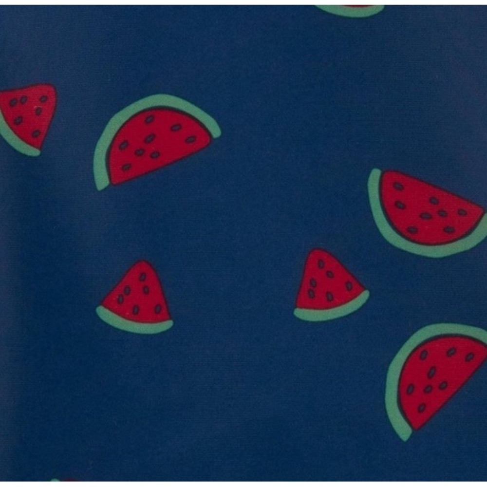 Carter's Baby Girl's UPF 50 Long Sleeve Bathing Suit - Watermelon Size 12 Months - Picture 3 of 6
